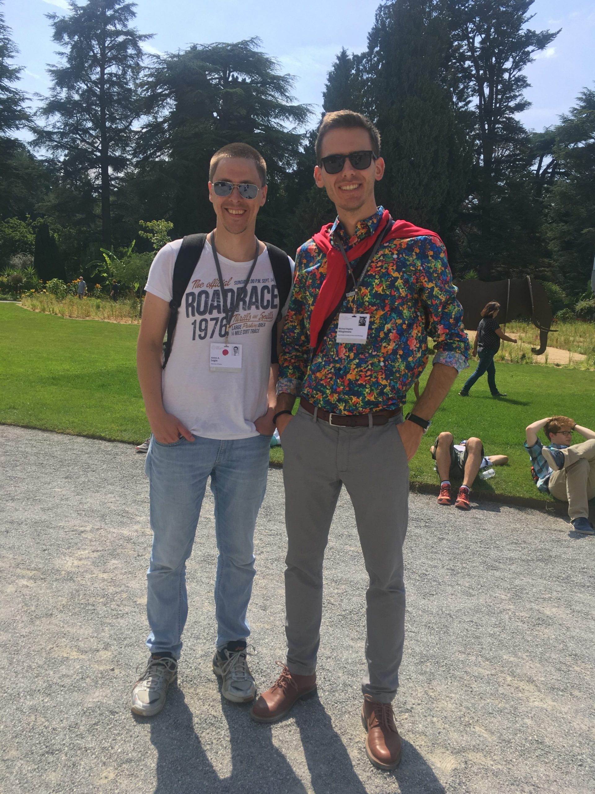 Anton and Michael, currently working at the University of Vienna and the KAUST Saudi Arabia just met a few days ago. Apart from their research on age-related diseases and brain metabolism, Anton told us he likes dragon-boat-races and Michael, who‘s originally from Romania, enjoys water sports as well: 